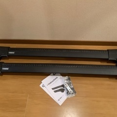 美品 THULE/スーリー WingBar Edge/ウィングバーエッジ TH959X/9595B ブラック 