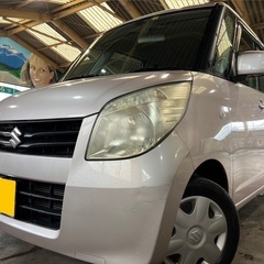 安心の1年保証付き☆H24年式☆月々8千円〜分割払い可❗️ 車検2年付き！【名義変更代込み】大人気☆スズキ パレット☆HDDナビ付き☆走行中DVD見れます☆両側スライドドア☆ドラレコ付き☆スマートキー☆プッシュスタート☆事故修復歴無し☆そのまま乗って帰れます‼️の画像