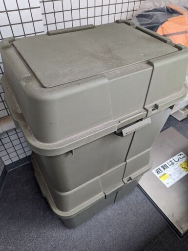 トランクボックス　カーキ　物置