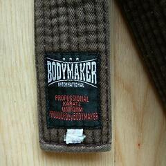 空手帯 茶 Body Maker 多分4号　スポーツの画像