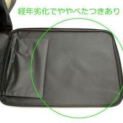 未使用・長期保管品 ハローキティ　カラフルバニー 折り畳みキャリーケース ブラック 黒 2012 非売品 ☆ PayPay(ペイペイ)決済可能 ☆ 札幌市 豊平区 平岸 平岸店の画像