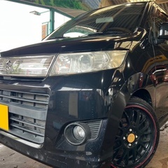 H24年式☆月々9千円〜分割払い可‼️ 車検2年付き！【名義変更代込み】☆スズキ ワゴンRスティングレーT☆快適なターボ☆HDDナビ付き☆走行中DVD見れます☆ETC付き☆プッシュスタート☆シートカバー付き☆ドライブレコーダー付きのフル装備☆社外アルミ☆そのまま乗って帰れます！の画像