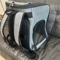 猫用キャリーバック、リュックの画像