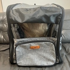 猫用キャリーバック、リュックの画像