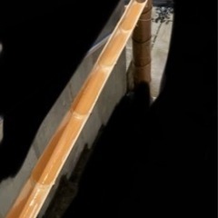 流しそうめん　竹の画像