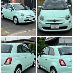 ❤️ご成約済❤️⭐️フィアット500⭐️即日納車可能⭐️走行6.8万㌔⭐️車検R7年7月まで⭐️の画像