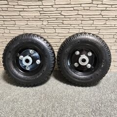 新品 8インチ エアータイヤ 軸内径20mm