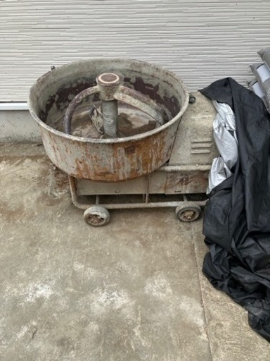 DIY  　コンクリート ミキサー　モルタルミキサー　100v