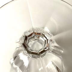 【美品】フランス製　Arcoroc ロマン ワイングラス　アルクインターナショナル社　大／小　2点セット　グラス　レトロ　フランスの画像