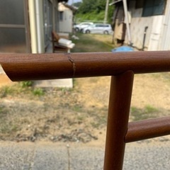 昭和レトロ　衣桁　着物掛け　洋服掛けの画像