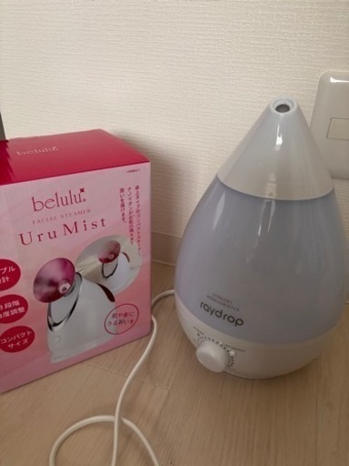 加湿器とスチーマー