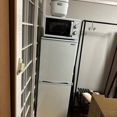 ジャンク品 冷蔵庫143L 炊飯器 レンジ