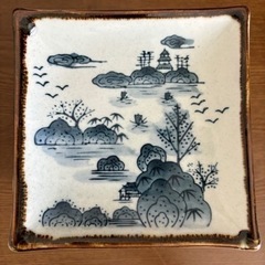 角皿 正方形8枚セット（正方形12cm×12cm）