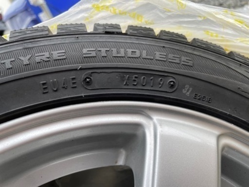 GIROホイール　165/55R14 スタッドレスタイヤ　ホイール付き4本
