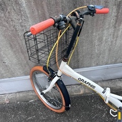 折り畳み自転車　ジャンク品の画像