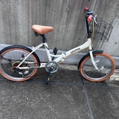 折り畳み自転車　ジャンク品