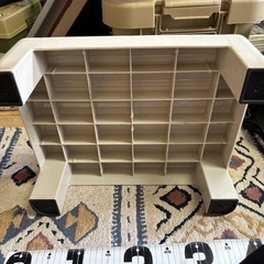 プラスチック踏み台 高さ13cm ベージュの画像