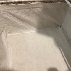 【¥37,900】 ベルメゾン Belle Maison ラタンランドリーチェストの画像