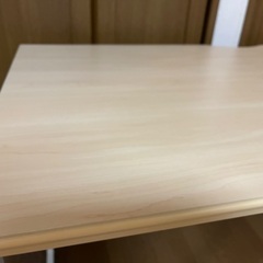 美品ナチュラル色　パコソン　ワークデスクの画像