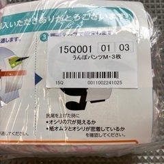 うんぽパンツ新品の画像