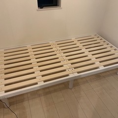 シングルベッド フレームのみの画像