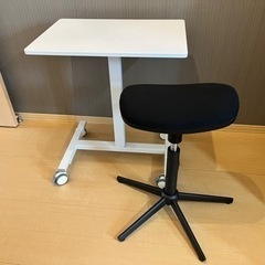 昇降デスクチェア　セット　美品