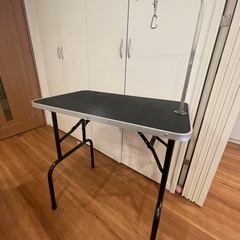 【中古】プチリュバン　ペット用トリミングテーブル
