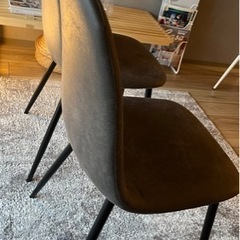 【定価79%OFF】LOWYA モダン ダイニングチェア 2脚セット 完成品の画像