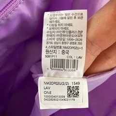 未使用、ノースフェイストートバック￼の画像