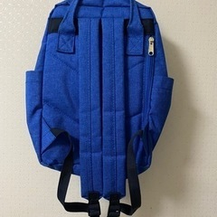 【美品/値下中❗️】anello スクエアリュック BLUEの画像