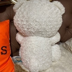 しろいくま ぬいぐるみの画像