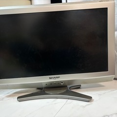 ジャンク液晶カラーテレビ　SHARP　AQUOS