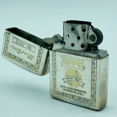 a0715603 ZIPPO ジッポ ライター Nn.0012 オイルライター ロゴ USA コレクション タバコ 中古品の画像
