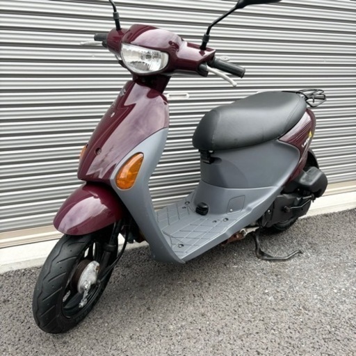 2827.お洒落カッコいい　レッツ4（最終型）　シート、ミラー新品　千葉県柏市　配送、自走引き取りも可能