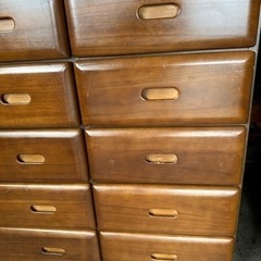 木製タンス　家具 収納家具 タンス　衣類収納の画像