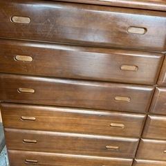 木製タンス　家具 収納家具 タンス　衣類収納の画像