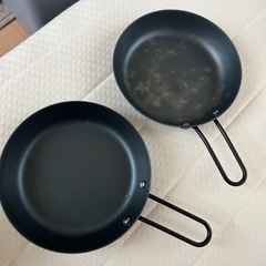 ミニフライパン×2