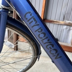 自転車 ママチャリ シマノ6速の画像