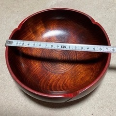 木製　お菓子入れ　小物入れの画像