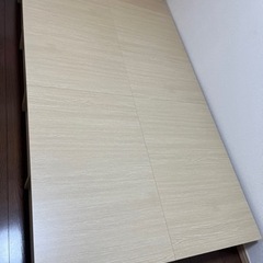 【セミダブル】引き出し付きローベッドの画像
