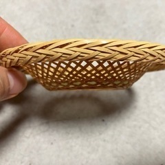 竹製　コースター　茶托　5枚セットの画像