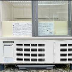 ホシザキ HOSHIZAKI 小形冷蔵ショーケース SSB-63CTL 冷蔵ショーケース 厨房機器 業務用 店舗用 飲食店 スライド扉 縦型 冷蔵庫の画像