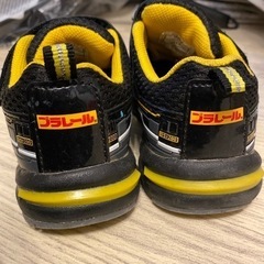 子供靴　プラレール15cm靴 スニーカーの画像