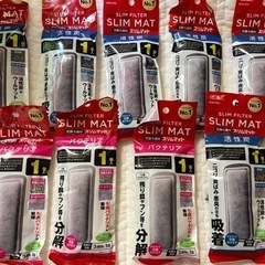 GEX スリムマット 活性炭6個、バクテリア3個