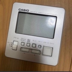 電波時計　CASIO　WAVE CEPTOR