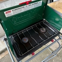 商談成立品　ガスコンロ　コールマン　キャンプ用品