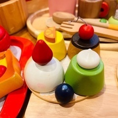 木製　ままごとの画像