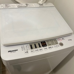 6月購入の洗濯機
