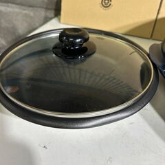 しゃぶ鍋＆グリルパン　電気鍋セット　しゃぶしゃぶの画像