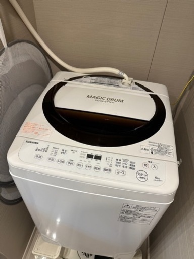 2016年　TOSHIBA AW-6D3M 洗濯機